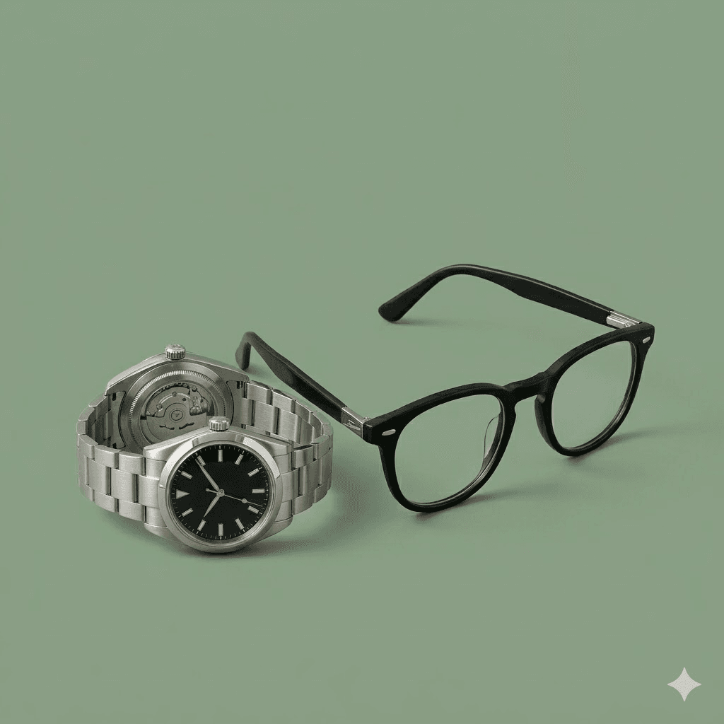 Watch & Glasses